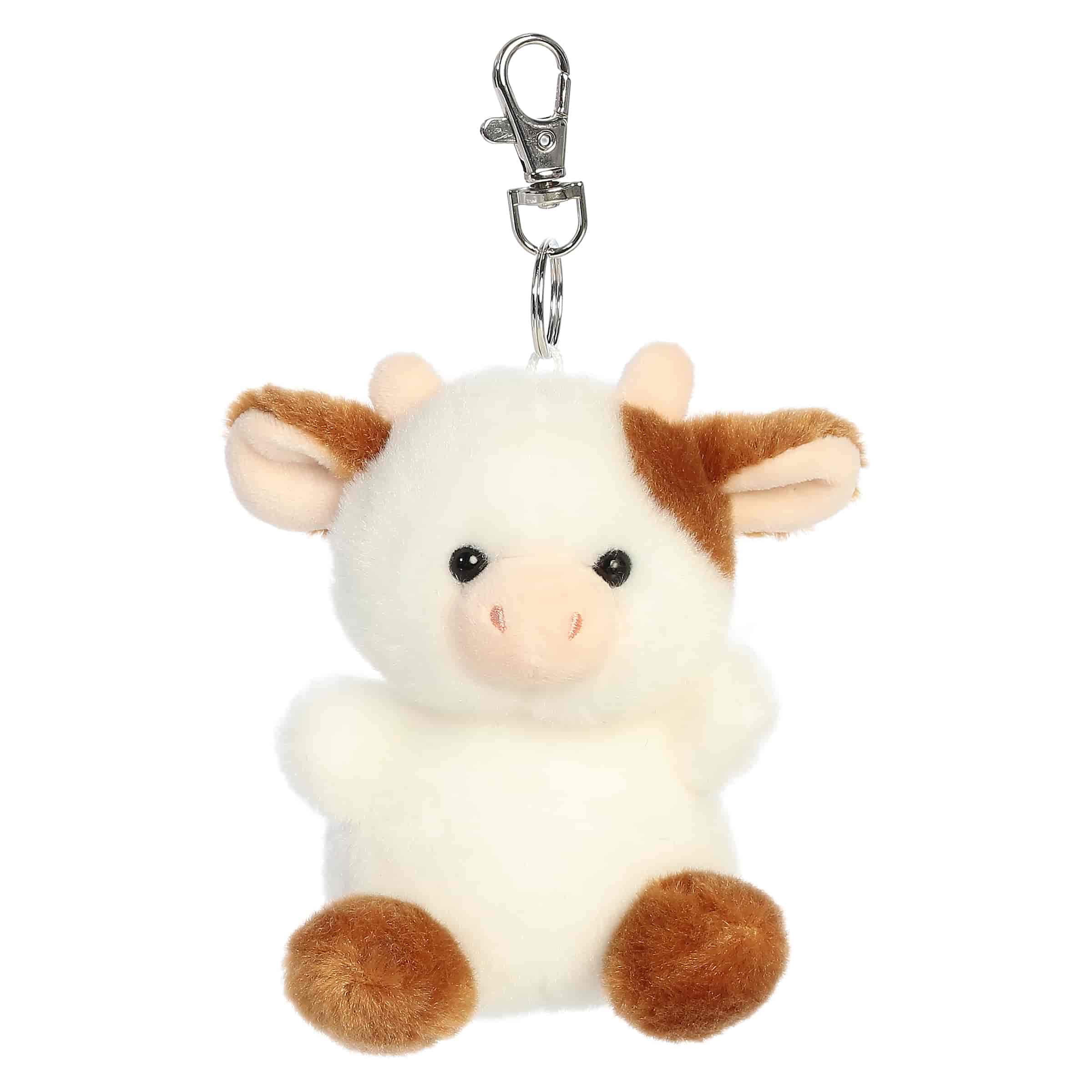 4" Caroline Brown Cow™ Clip-On